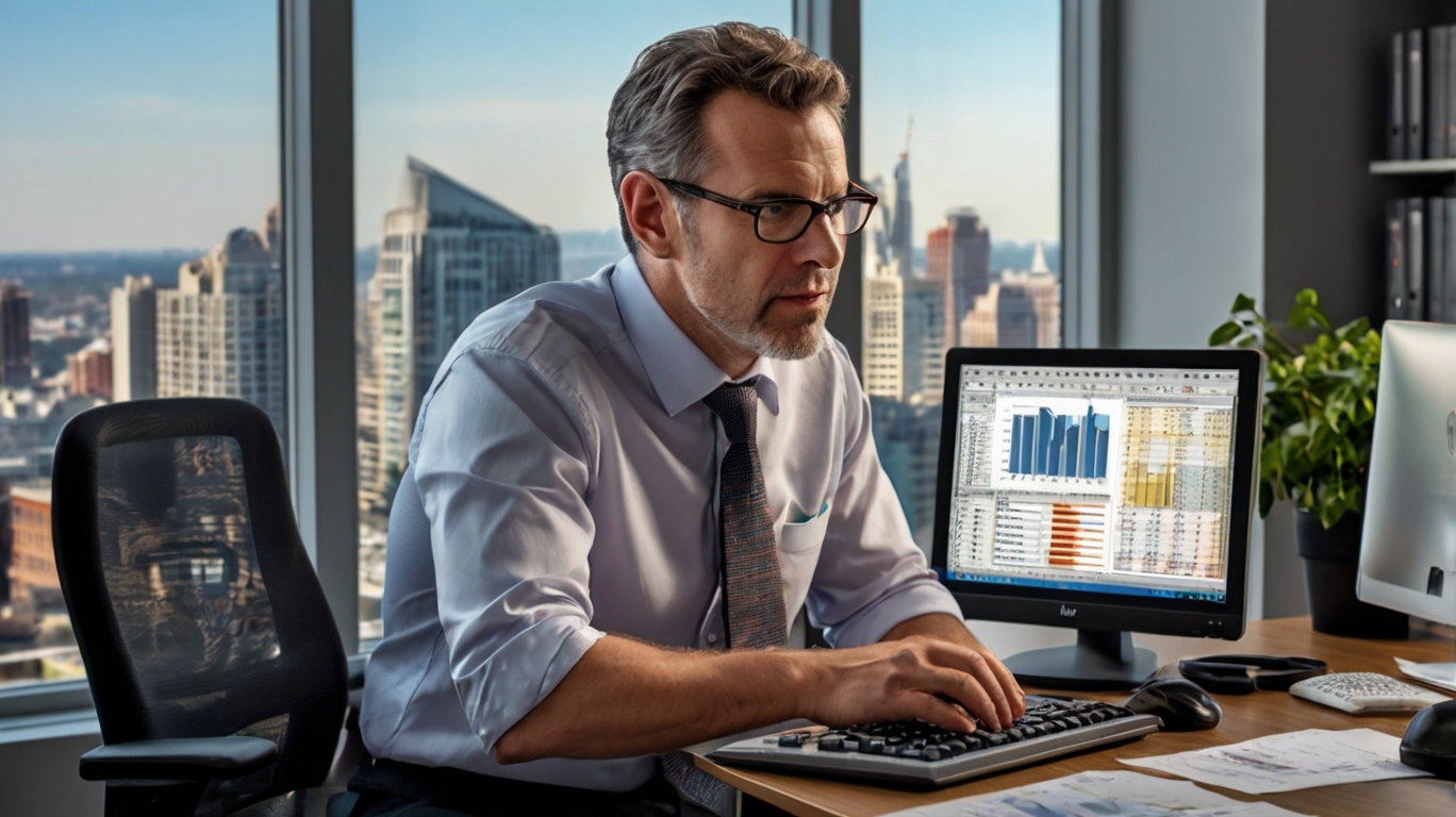 Financial professional ready to assist